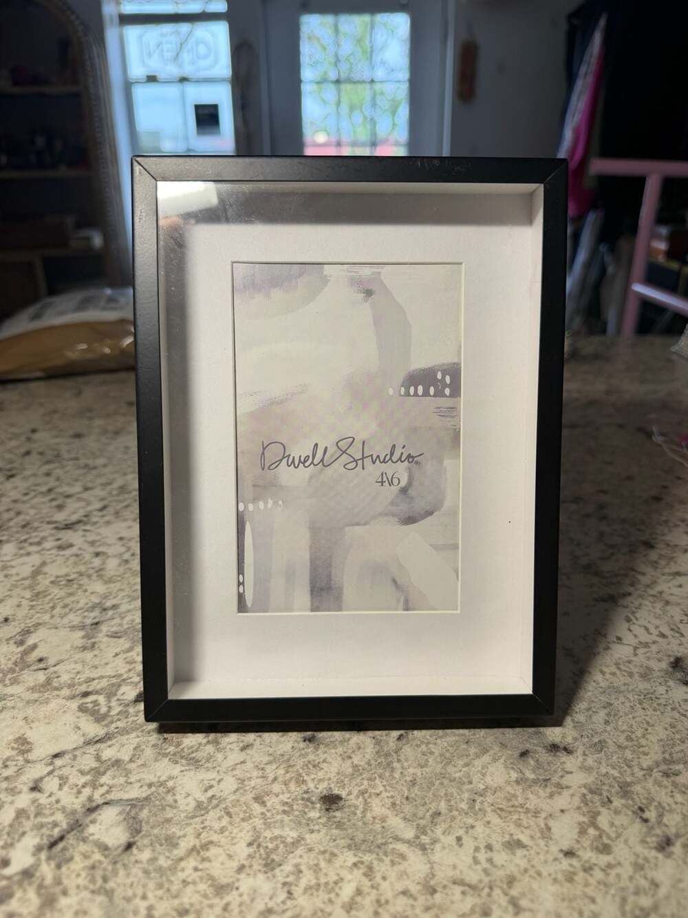DwellStudio Photo Frame Size 4x6 Black